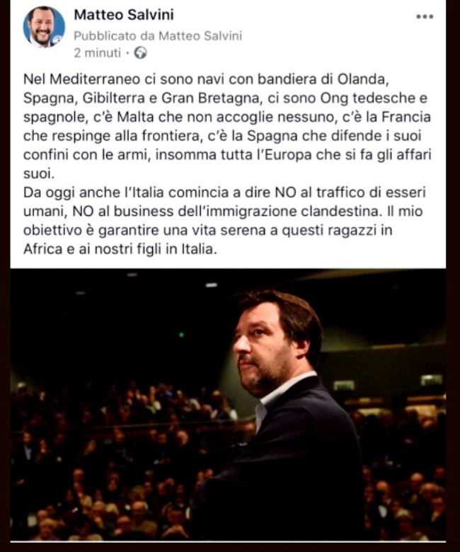 Salvini - Twitter