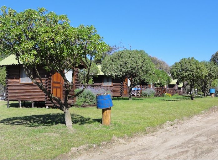 Una imagen del interior del camping El Durazno.