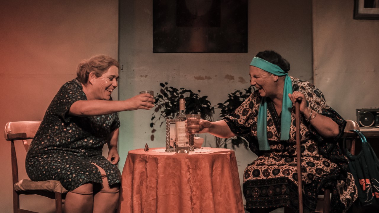 Una escena de la obra que dirige Loreto Yeomans.