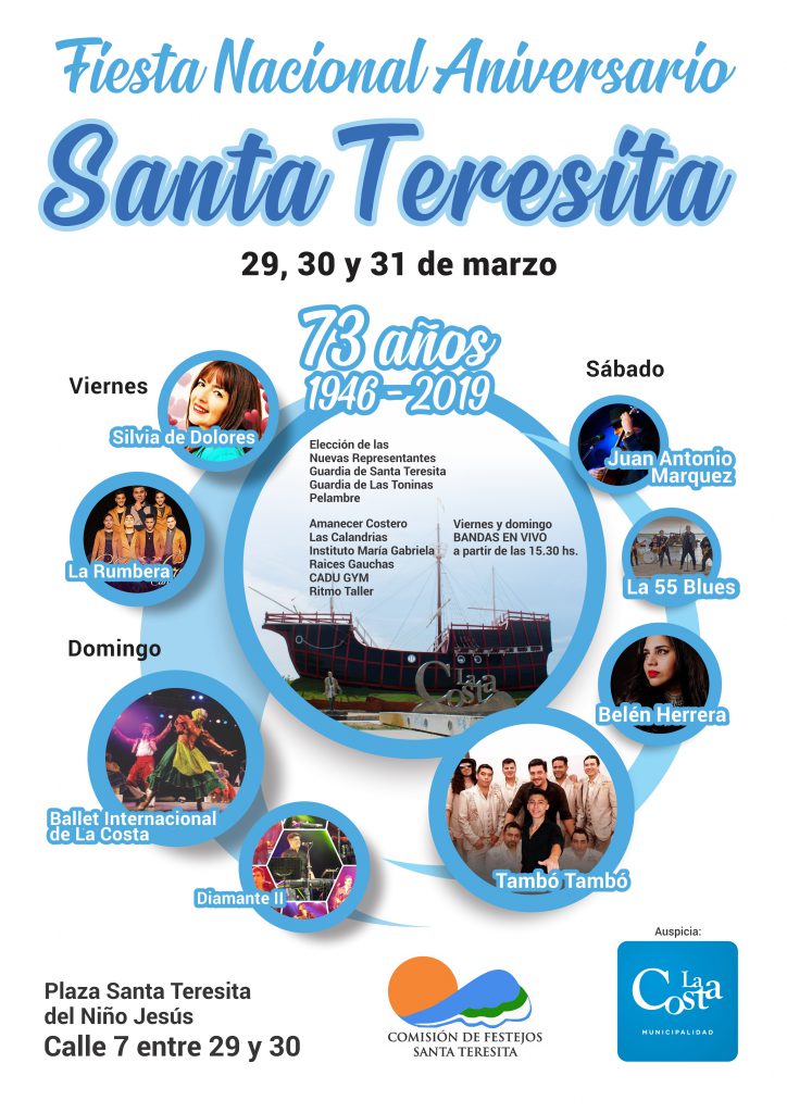 Santa Teresita - Festejos