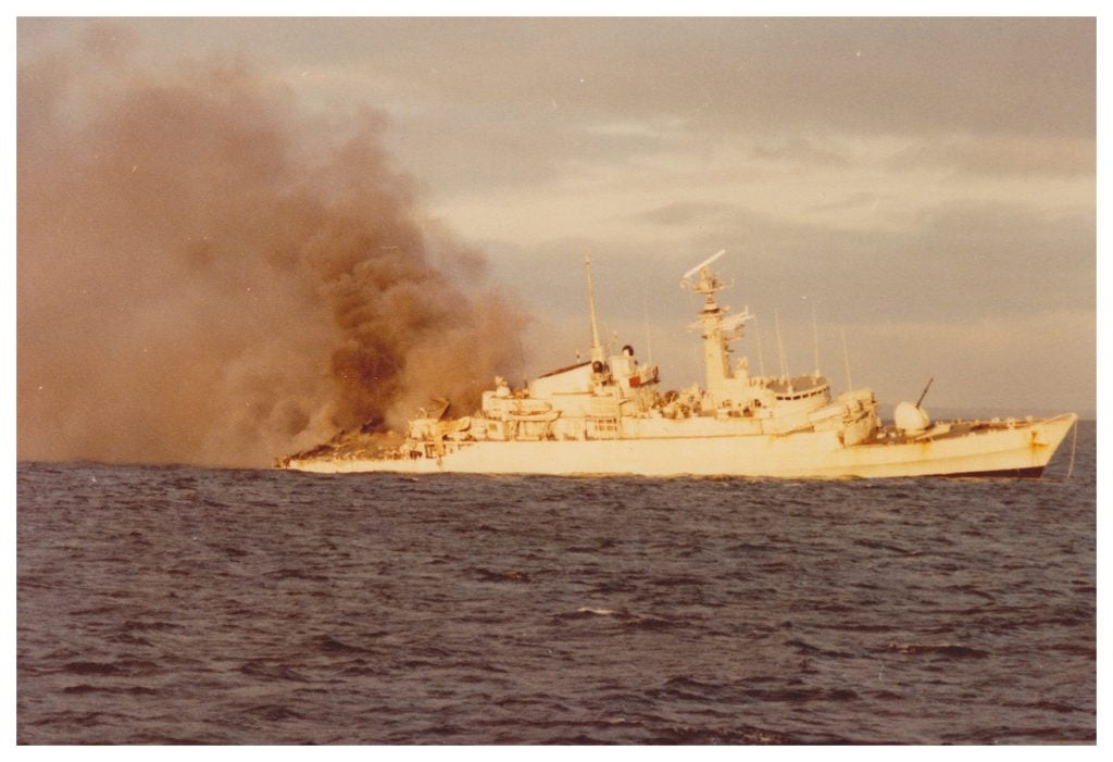 Fragata Ardent Malvinas 1982
