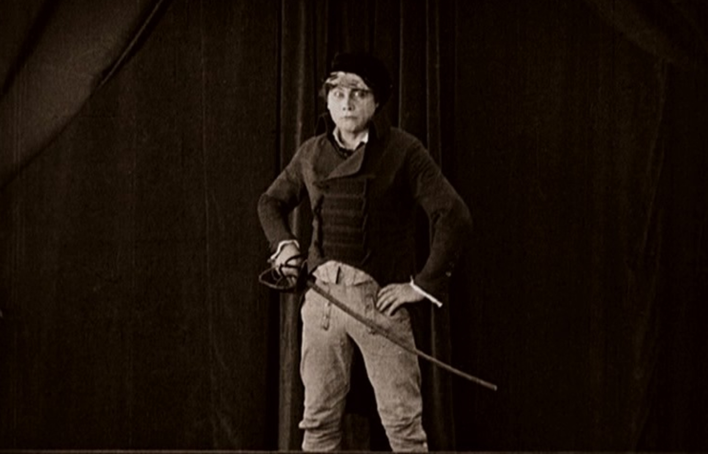 Escena de "El estudiante de Praga".