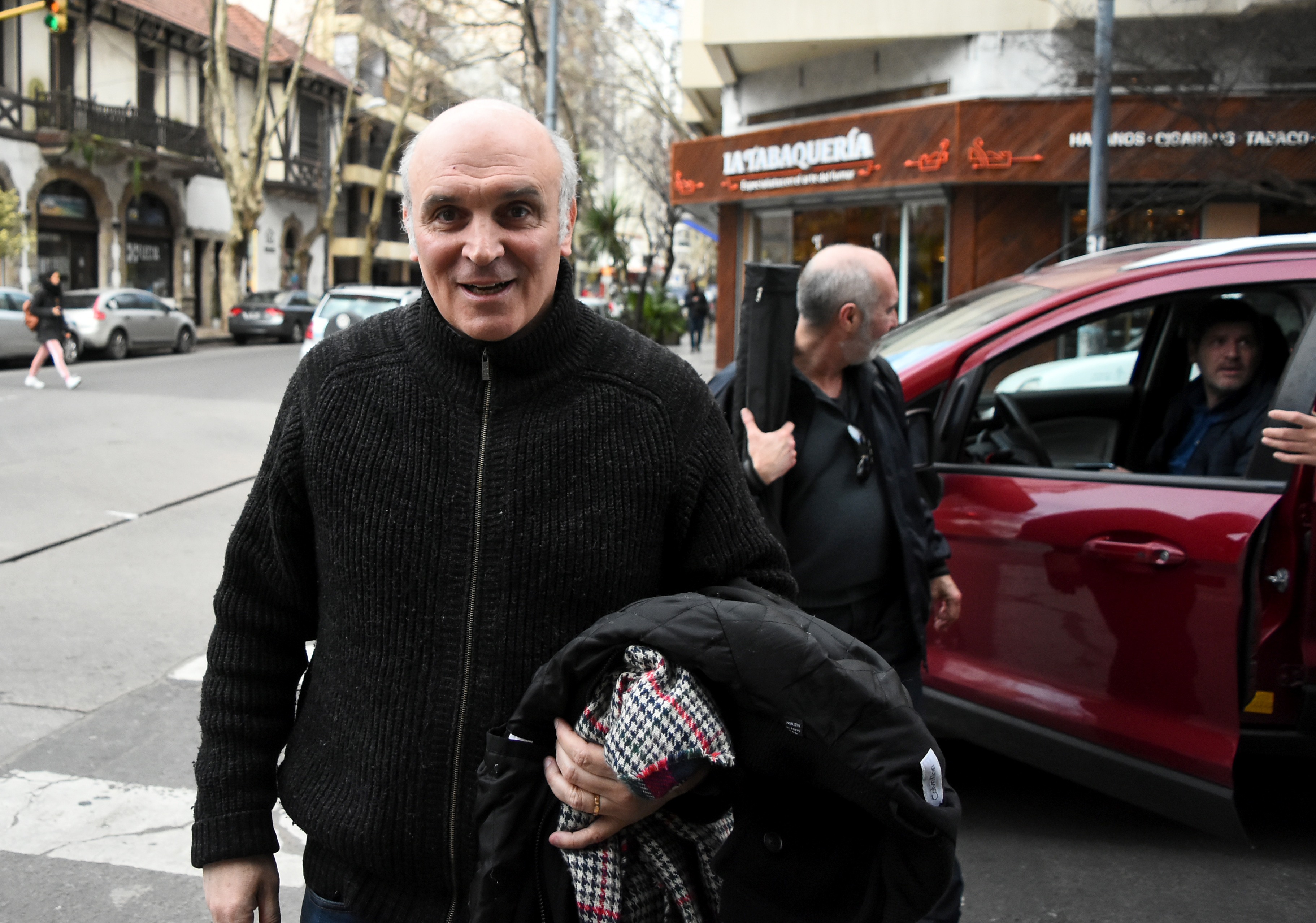 José Luis Espert, precandidato a presidente del Frente Despertar, en Mar del Plata