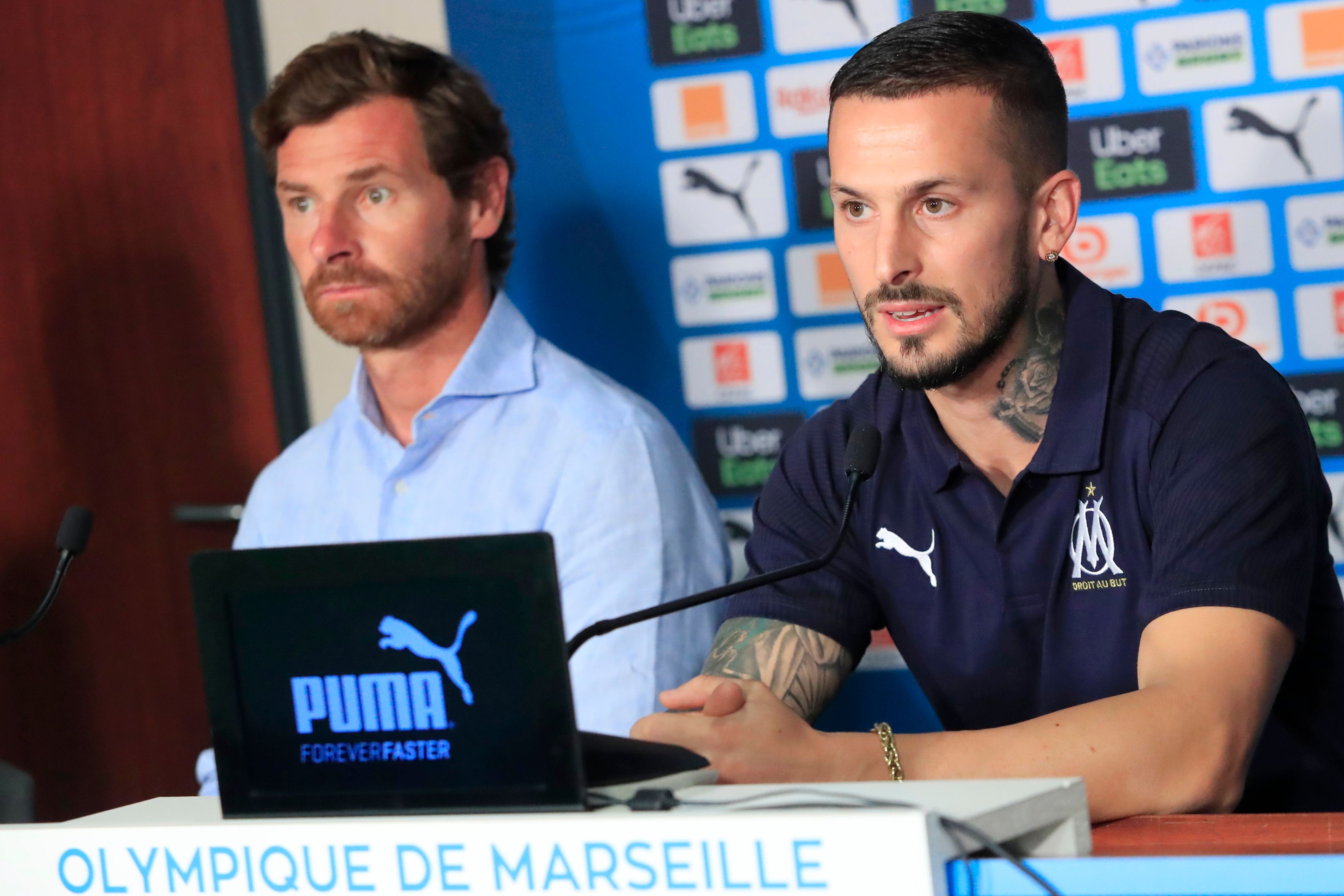 Benedetto fue presentado por el Olympique de Marsella.  Foto: NA | AFP.
