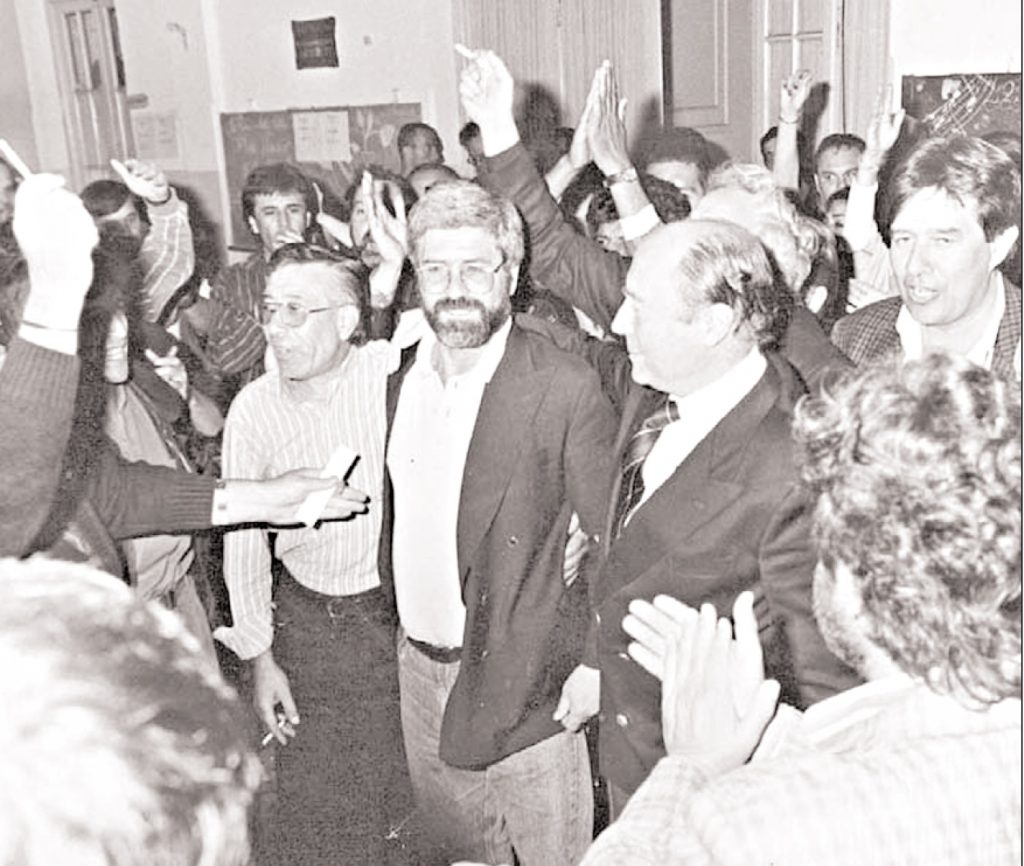Elio Aprile fue el encargado de devolverle la intendencia a la UCR. El 14 de mayo de 1995 ganó con el 39,2% de los sufragios. Cuatro años más tarde marcaba un récord en la reelección obteniendo el 61% de las adhesiones.