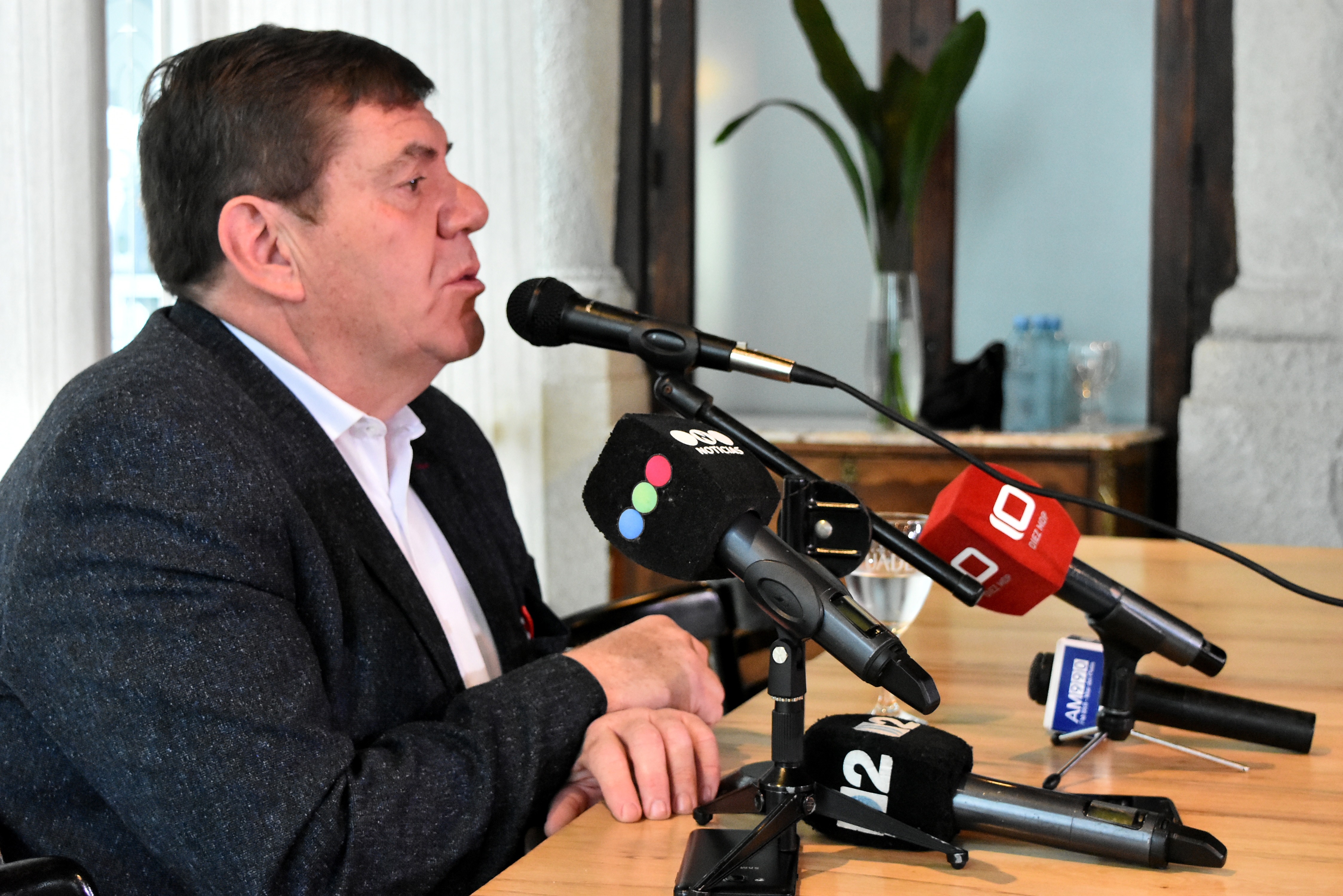 El intendente electo Guillermo Montenegro, al día siguiente de la votación