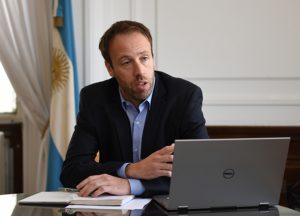 Pablo López, ministro de Hacienda y Finanzas de la provincia. 
