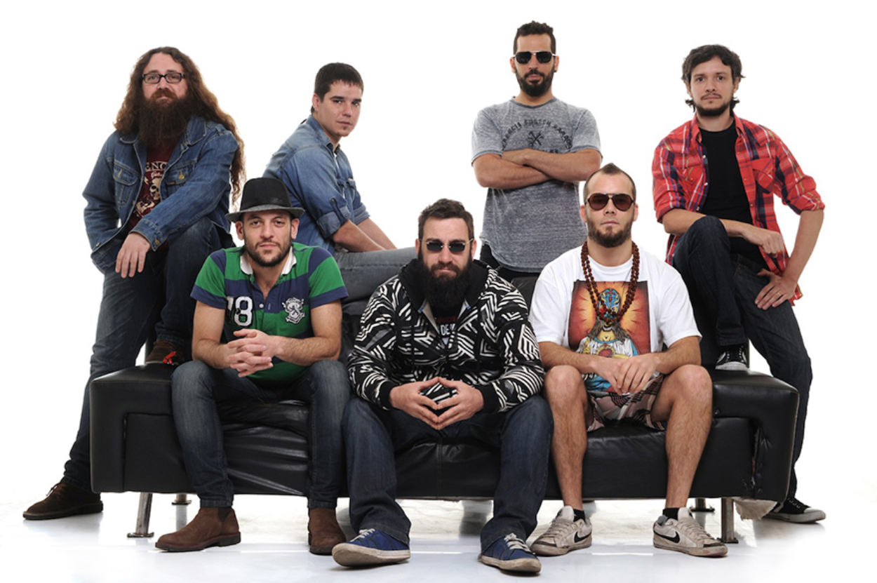 Los integrantes de "Las pastillas del abuelo".