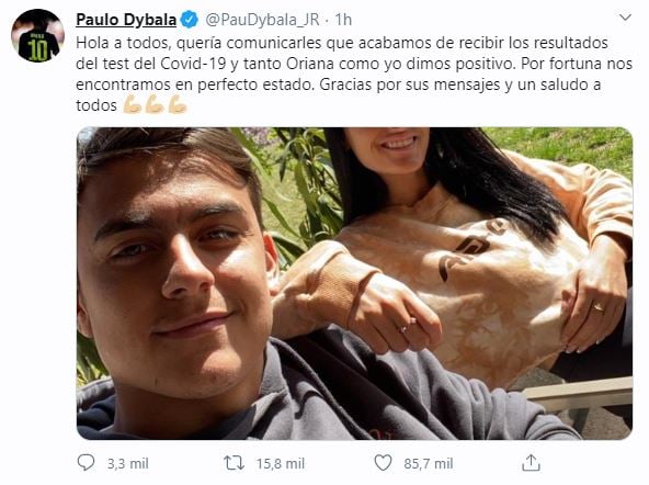 dybala tuit