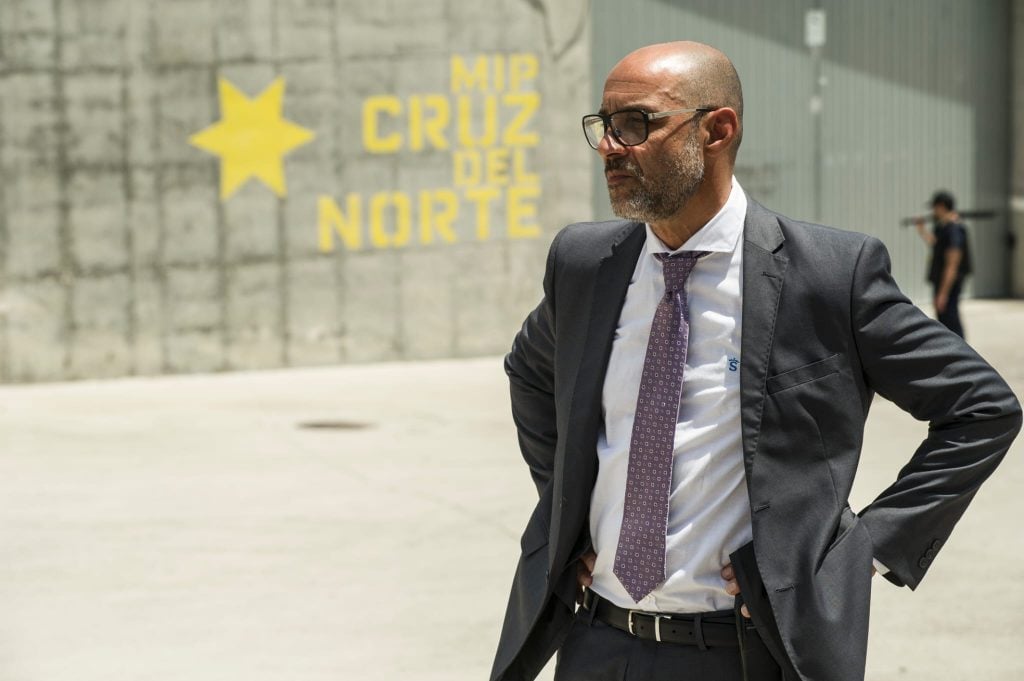 Ramiro Blas como Carlos Sandoval, en una participación en Vis a Vis El Oasis. Foto gentileza Fox España.