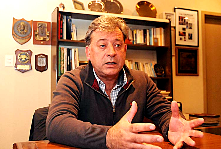 El secretario del Sindicato de Empleados de Comercio, Guillermo Bianchi. 