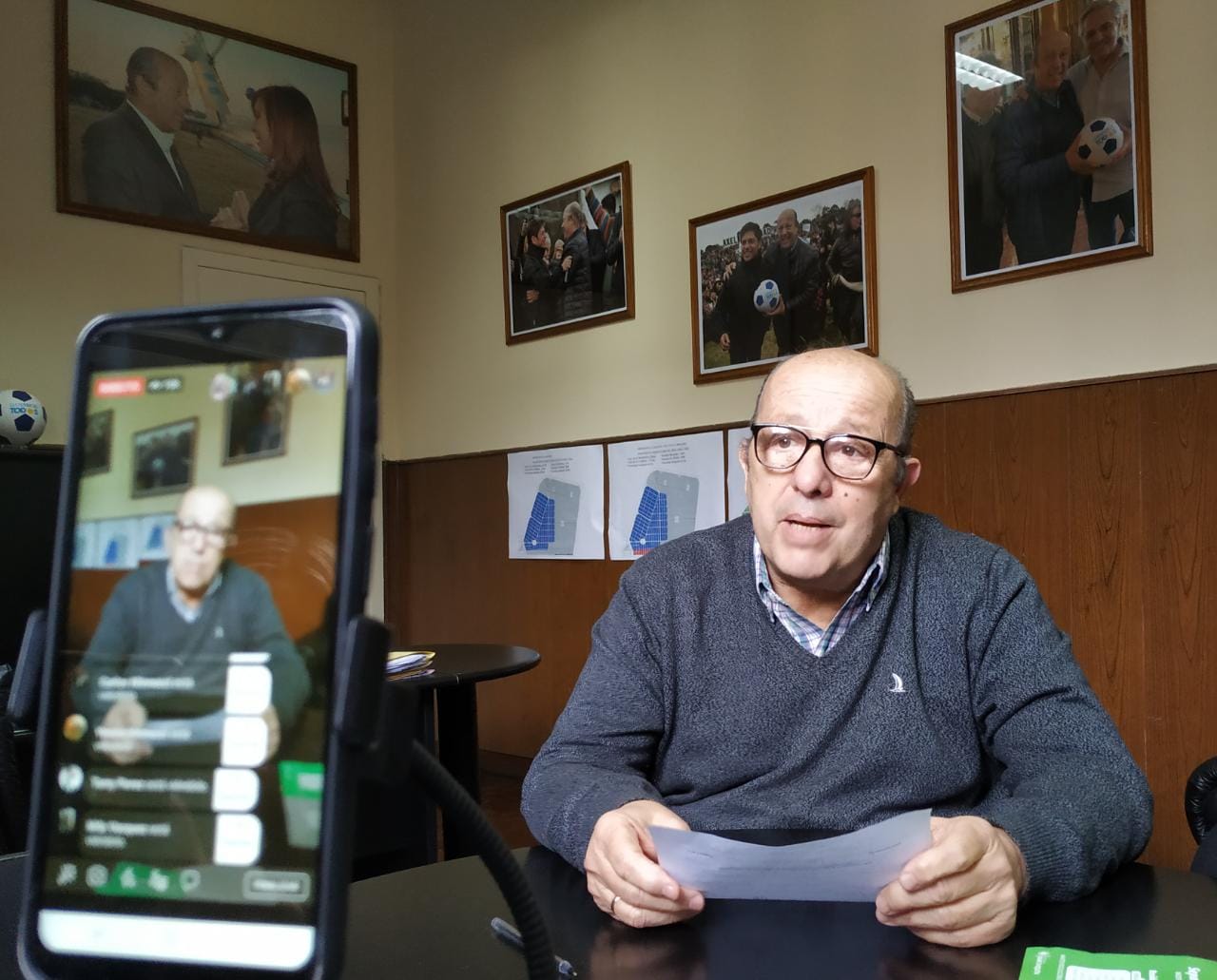 Jorge Paredi, intendente de Mar Chiquita.