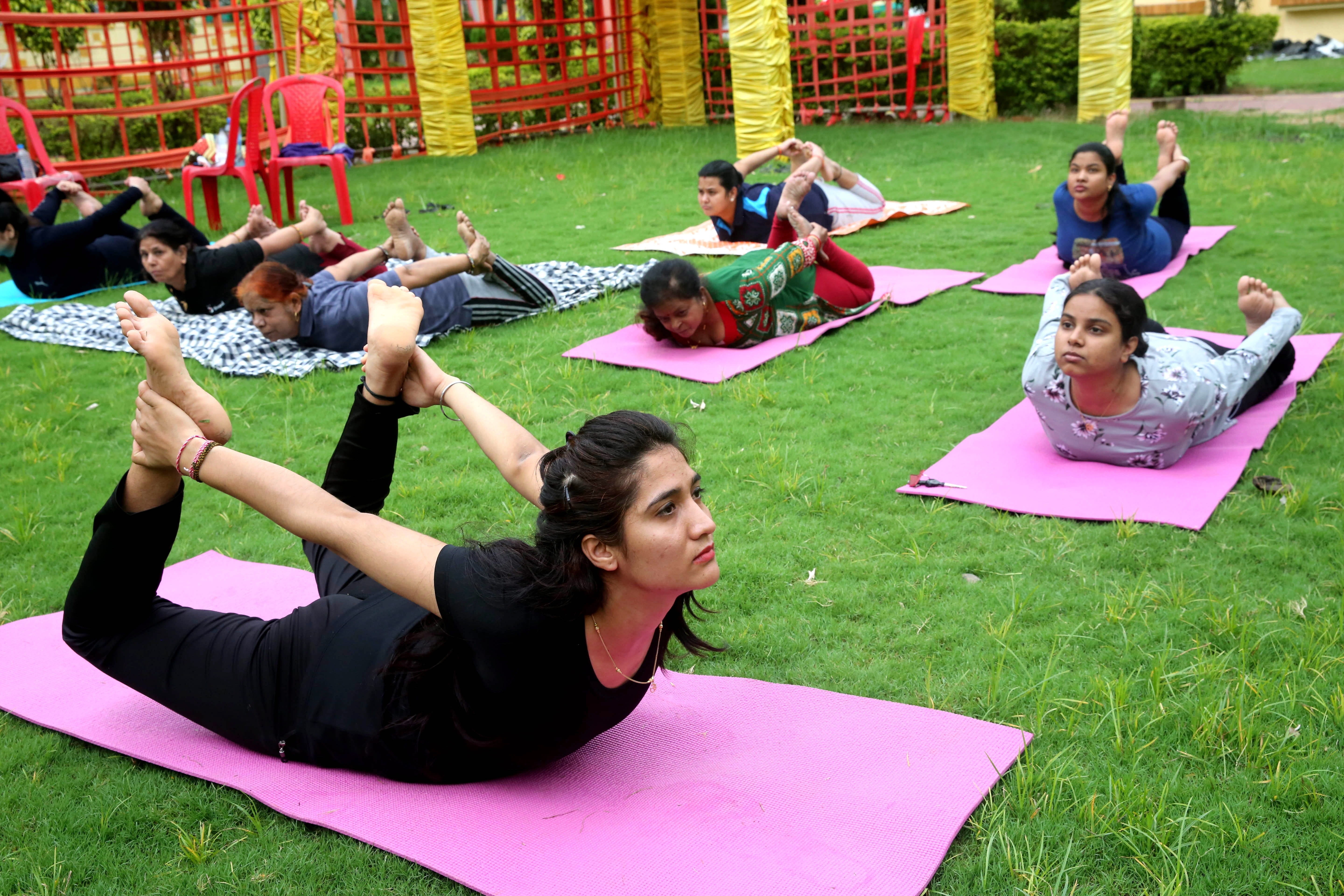 International Day of Yoga observed in Bhopal