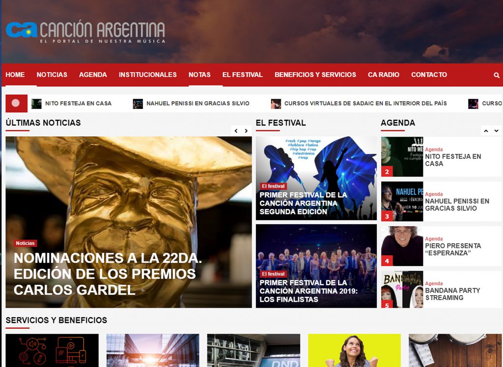 Un sitio para conocer las novedades de la música argentina « Diario La