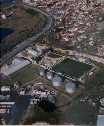 Imagen aérea de "la cantera" aportada por Pepe Otalepo.