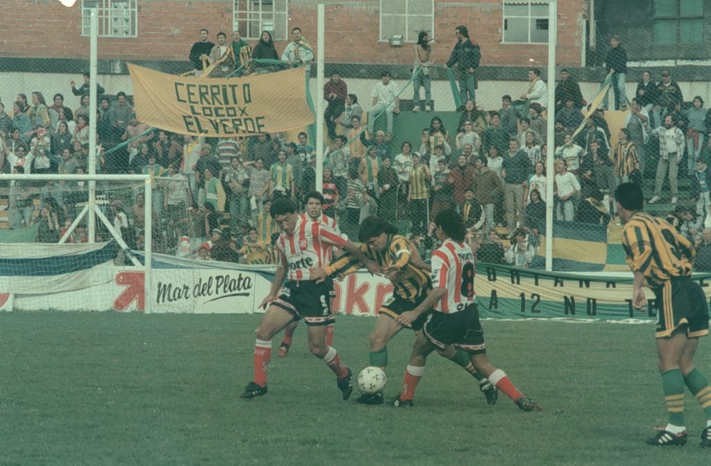 Juan Carlos Bermegi, que luego pasaría por el club, se quedó con el invicto de la cantera marcando el gol del triunfo de San Martín de Tucumán.