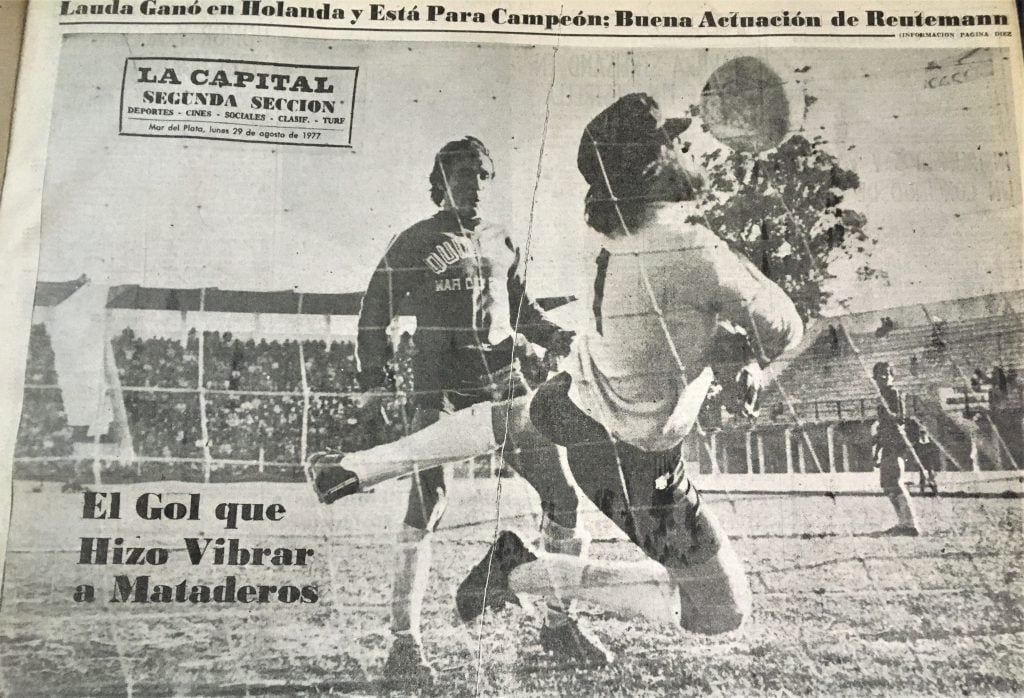 Tapa del suplemento deportivo de LA CAPITAL el día del triunfo de Alvarado ante Quilmes.