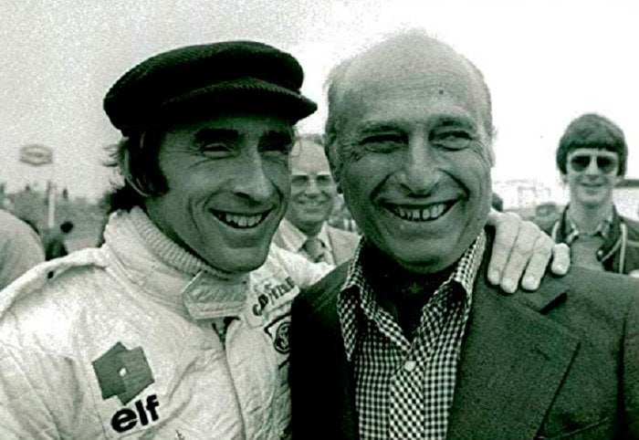 Stewart y Fangio.