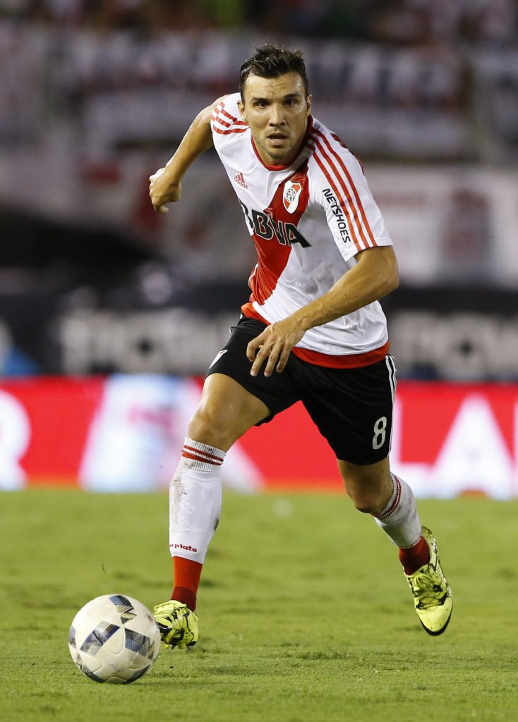 Nicolás Bertolo también fue campeón de la Libertadores con River en 2015.