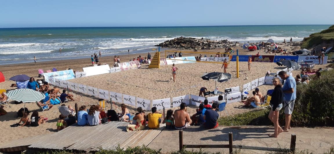 El beach volley será gran protagonista del fin de semana en un sitio de gran identificación con esa actividad: Chapadmalal. Foto: FeVA