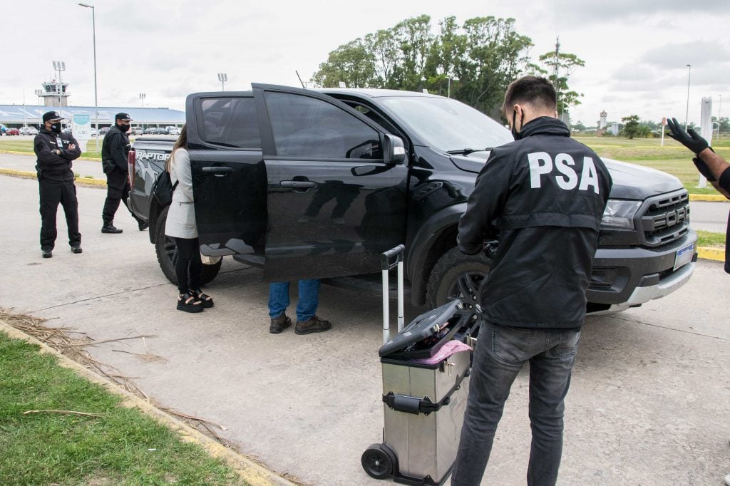 Una camioneta de alta gama secuestrada del entorno de Carrena en Mar del Plata.