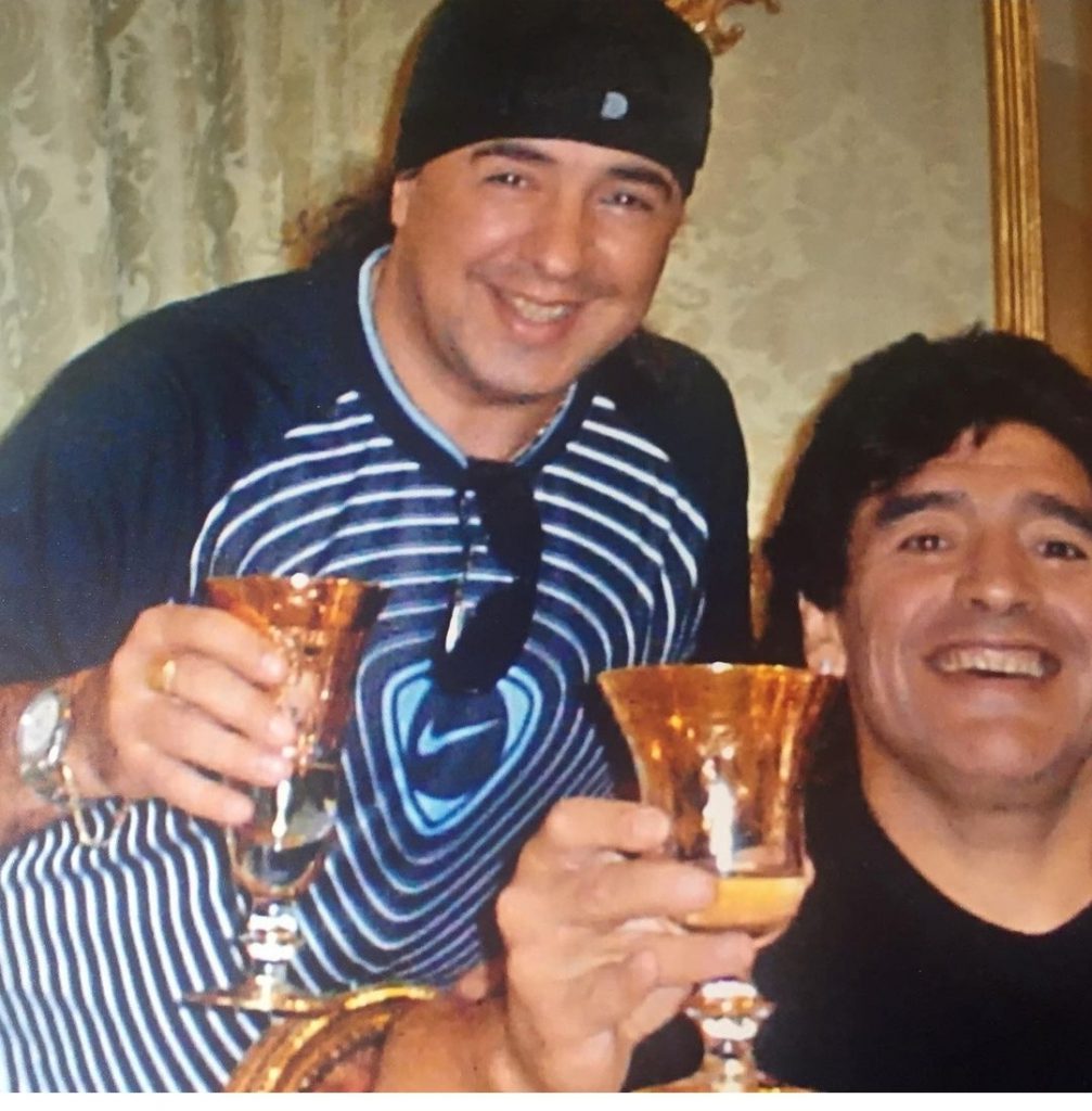 Buono fue secretario de Diego Maradona durante 14 años.