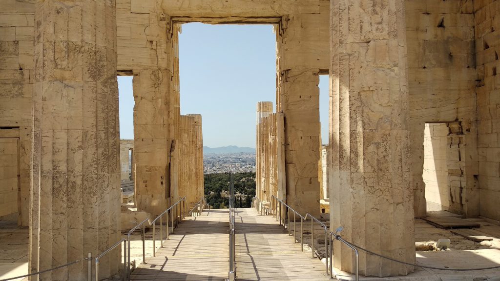 La Acrópolis de Atenas, un lugar de ensueño en tiempos de pandemia