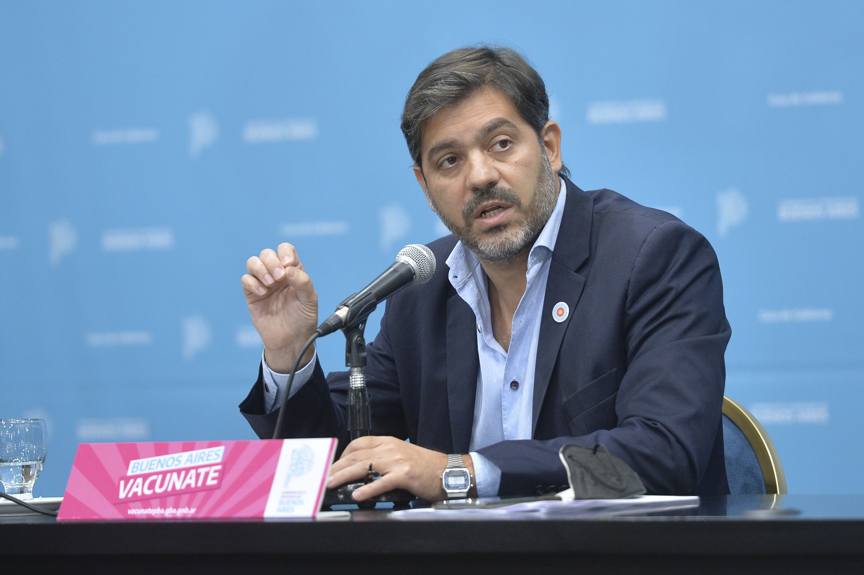 Carlos Bianco, jefe de Gabinete bonaerense.