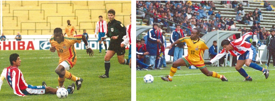 Paraguay y Ghana fueron dos de las selecciones que jugaron en Mar del Plata.