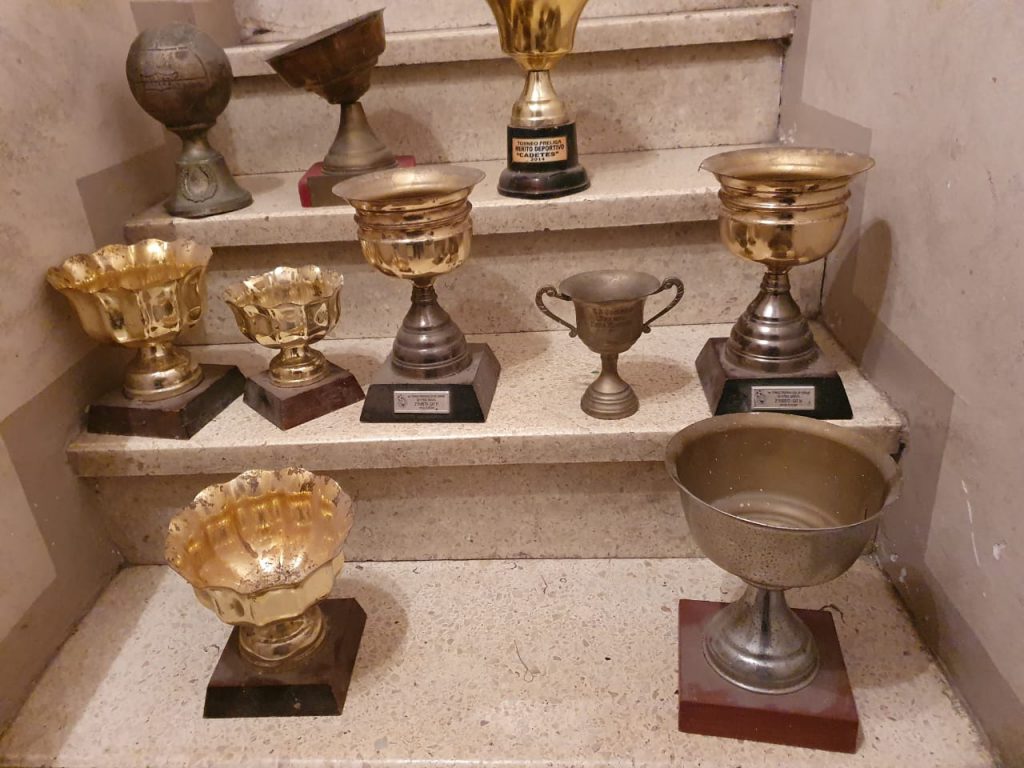 Los trofeos que se llevó el suegro de Pablo Farías.