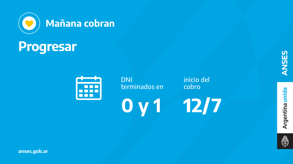 CALENDARIO 12.07.21 - PROGRESAR