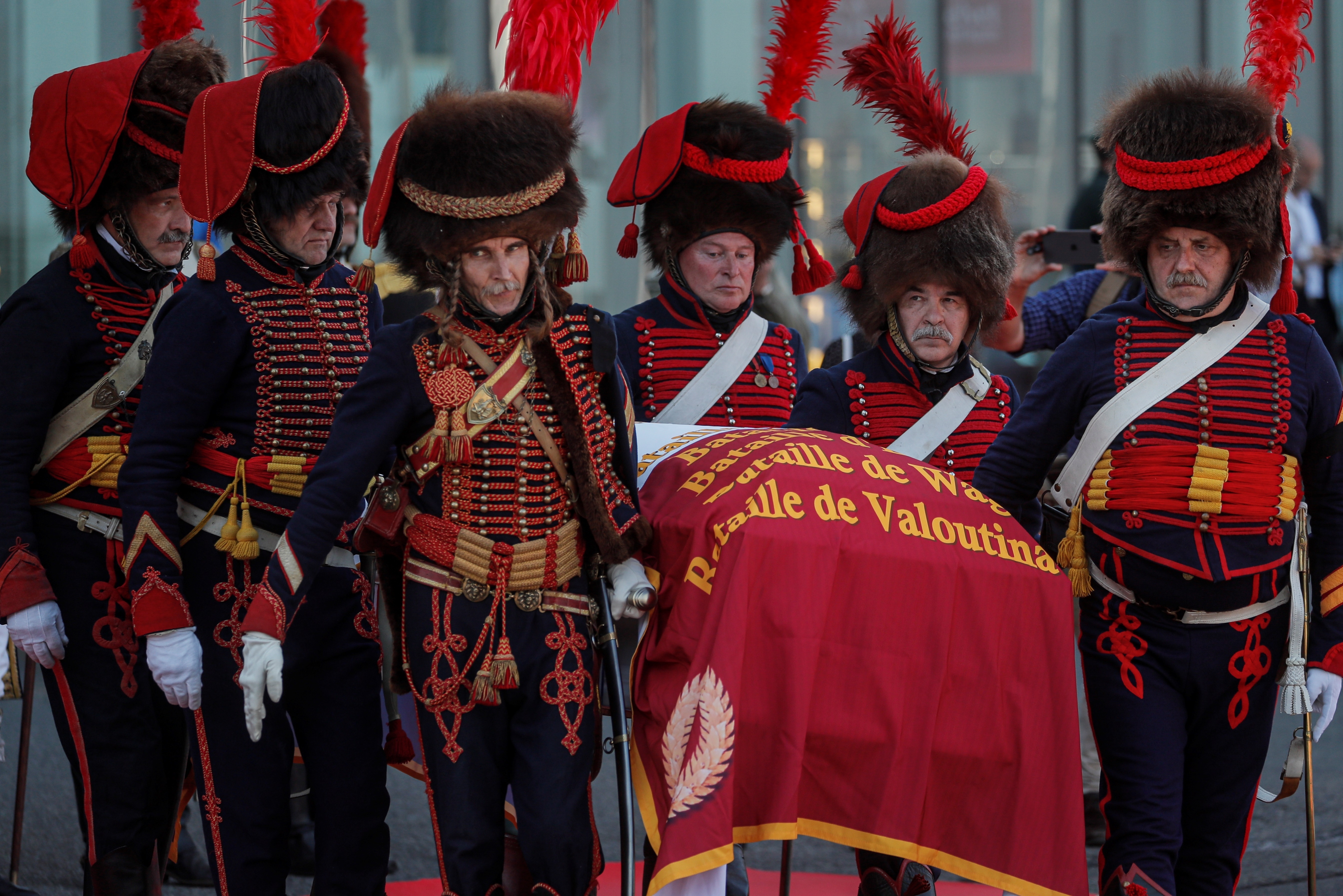 The repatriation of the remains of the French General Charles-Etienne Gudin