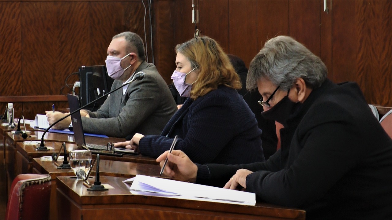Amalfitano, Lagos y Páez, impulsores de la emergencia en seguridad.