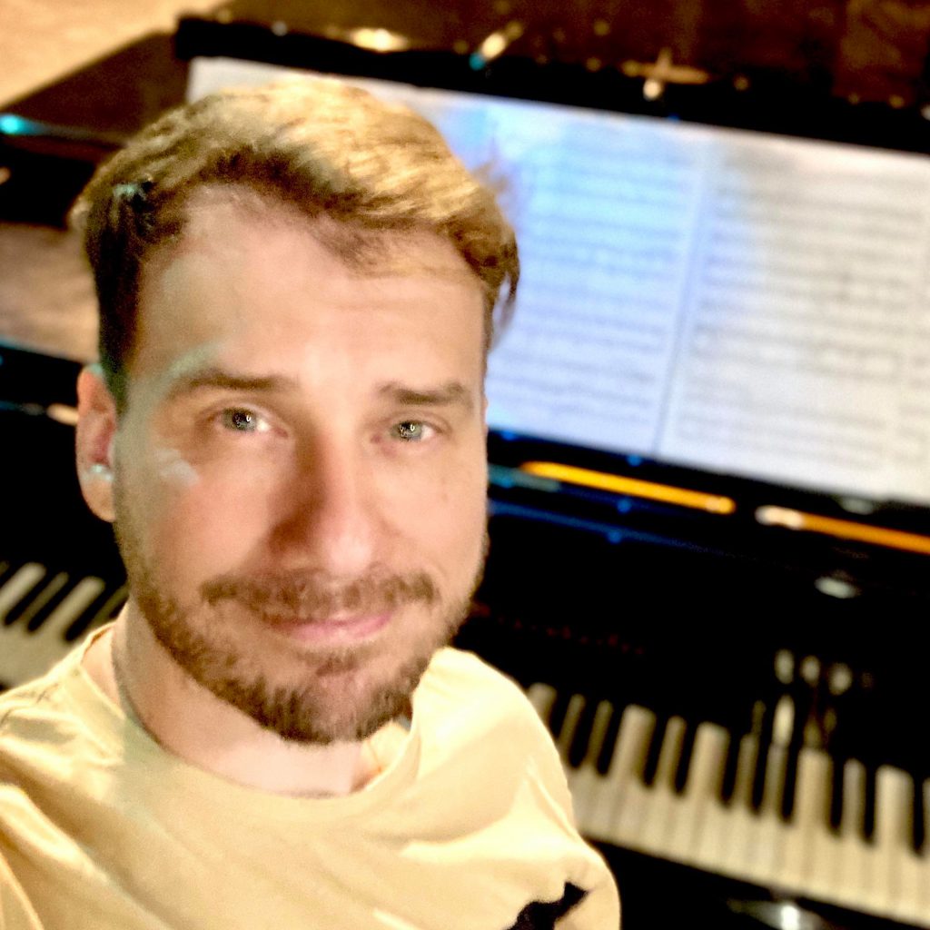 El barítono y compositor marplatense Leopoldo Gaillour.