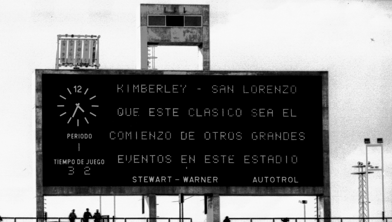 El autocontrol estadio del Mundial en 1979.