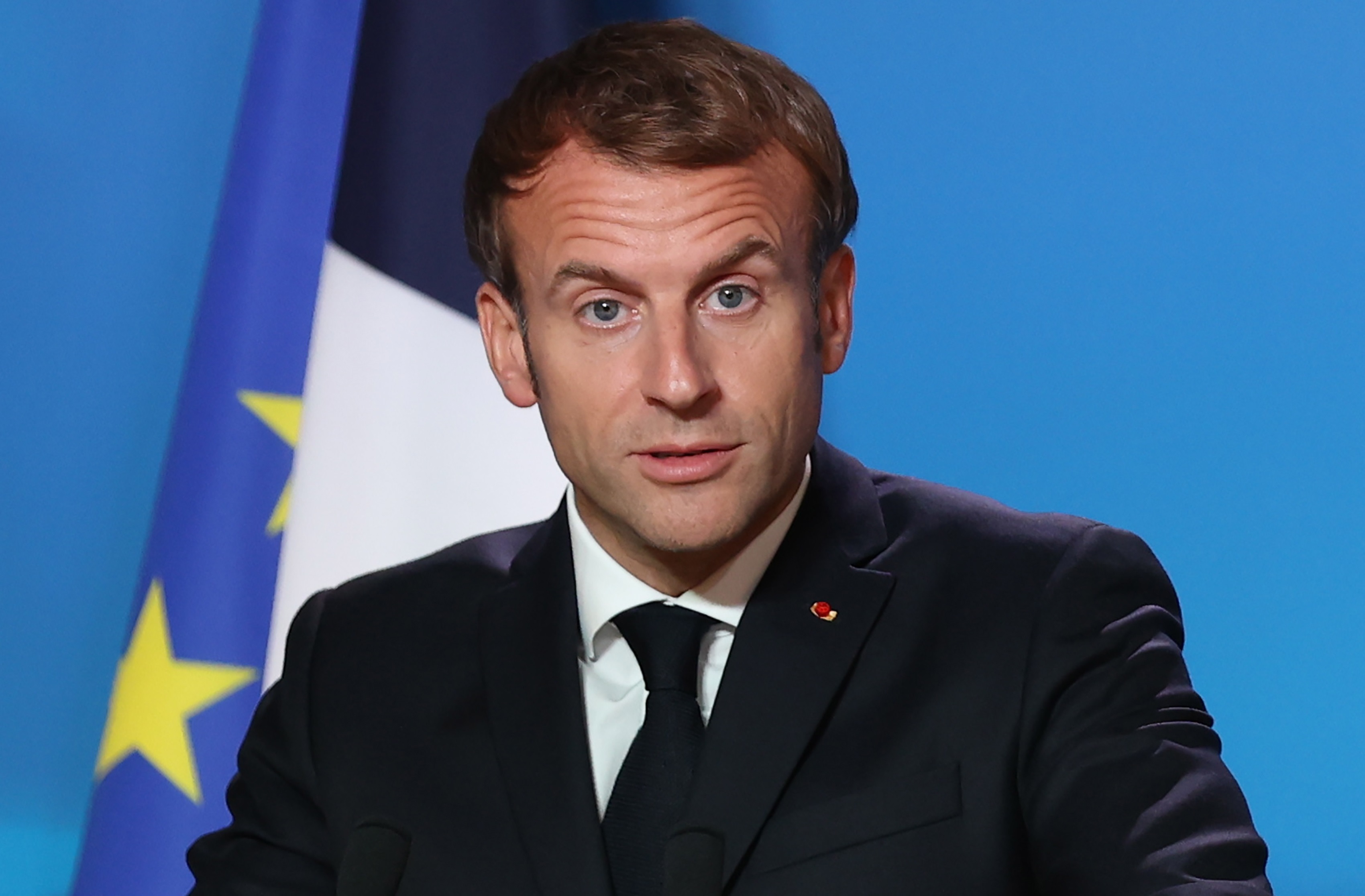 Emmanuel Macron. Foto: EFE | EPA | Aris Oikonomou.