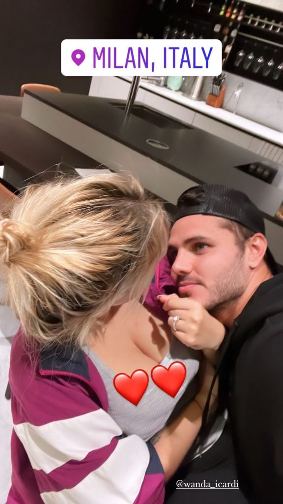 ¿Se reconciliaron? El posteo de Mauro Icardi en su cuenta de Instagram.