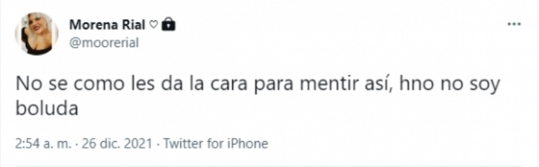 Morena Rial furiosa en las redes sociales « Diario La Capital de Mar del  Plata