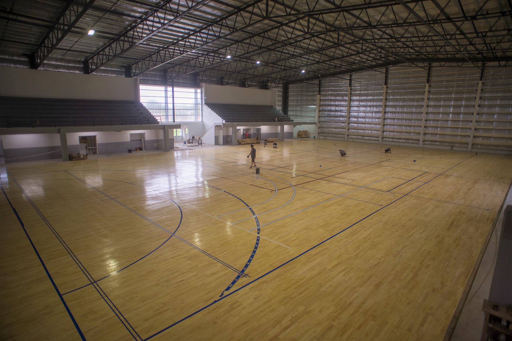 El Polideportivo de Santa Clara del Mar.
