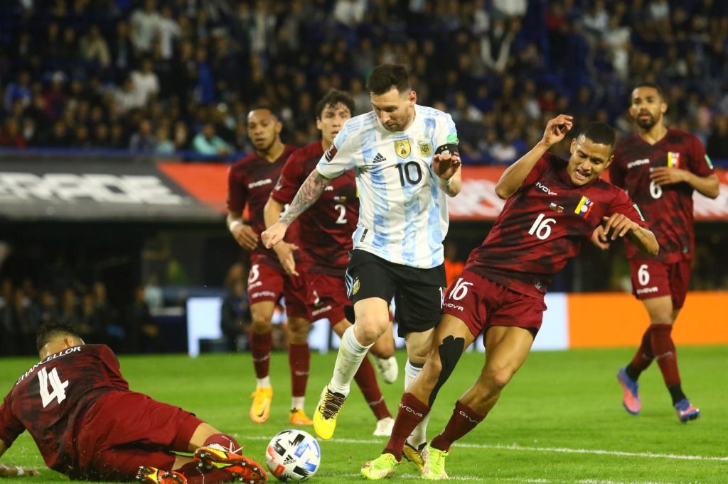 Messi Argentina Venezuela 2022