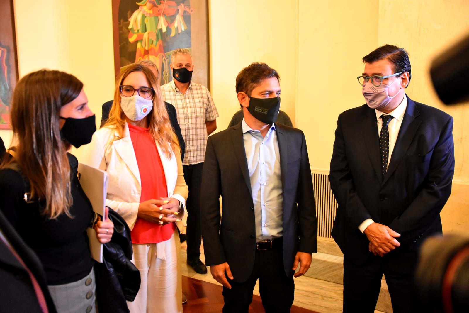 Axel Kicillof encabezó la apertura de la reunión del Consejo Federal del Trabajo junto a los ministros Claudio Moroni, Mara Ruiz Malec, y la titular de Anses Fernanda Raverta.