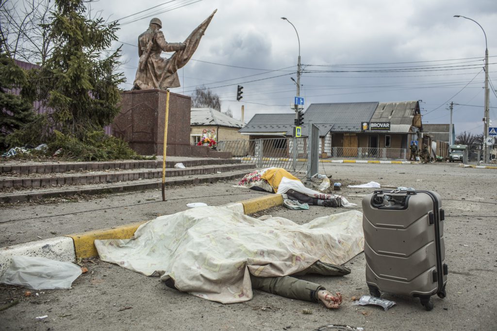 Situation in Irpin city near from Kyiv