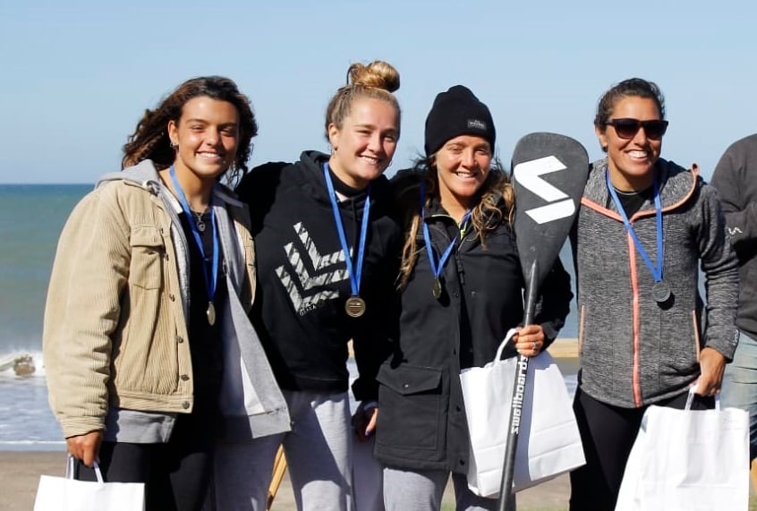 Podio SUP Surf Femenino