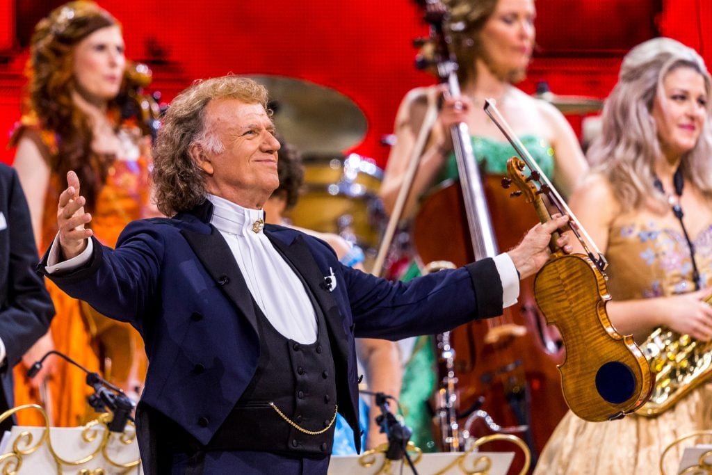 André Rieu, el violinista que llena estadios, regresa a Argentina