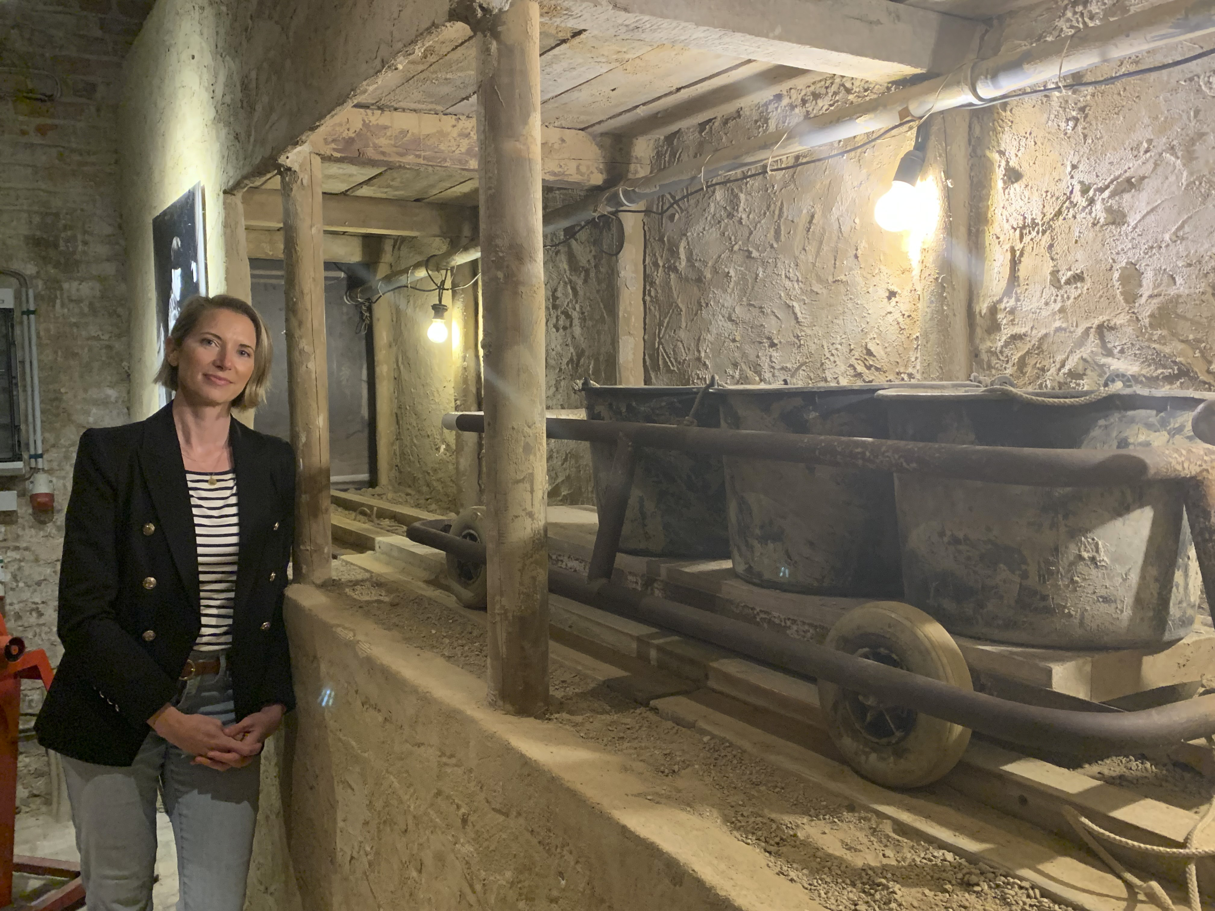 Helena Merriman cuenta la historia de un grupo de estudiantes que construyó un túnel bajo el muro de Berlín para huir de la RDA. Foto: EFE.