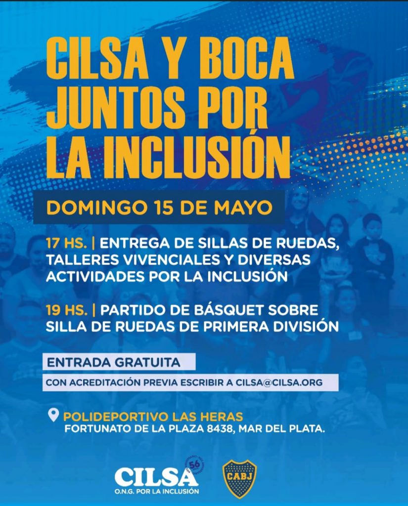 LM+1MDQ - Boca y CILSA juntos por la inclusion