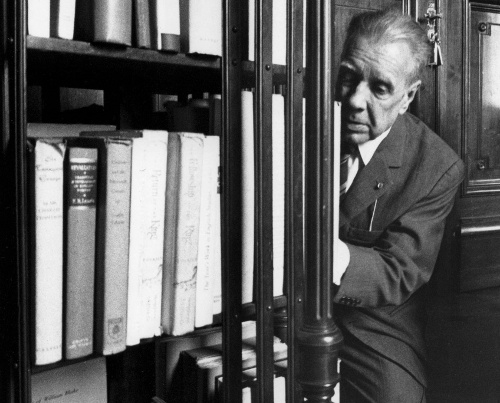 Sara Facio. Retrato de Jorge Luis Borges (1968).