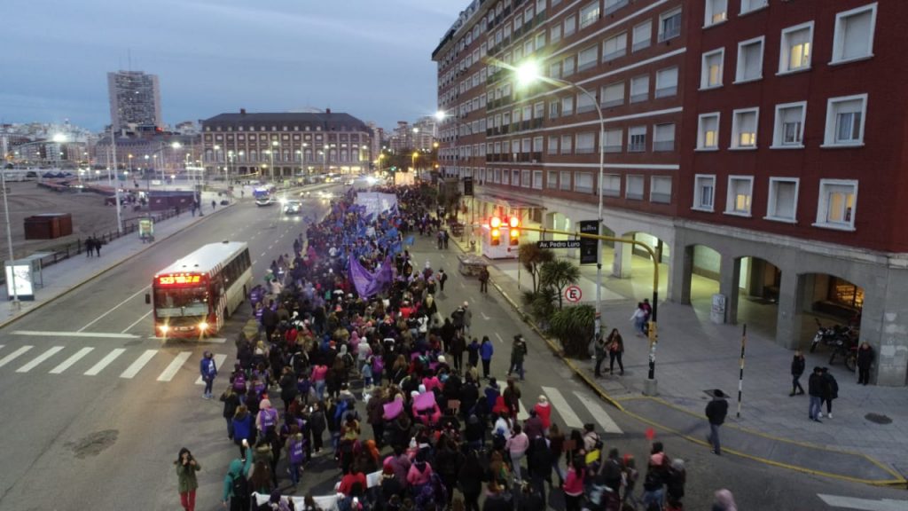 Concurrida Marcha En Mar Del Plata A Siete Años De Ni Una Menos