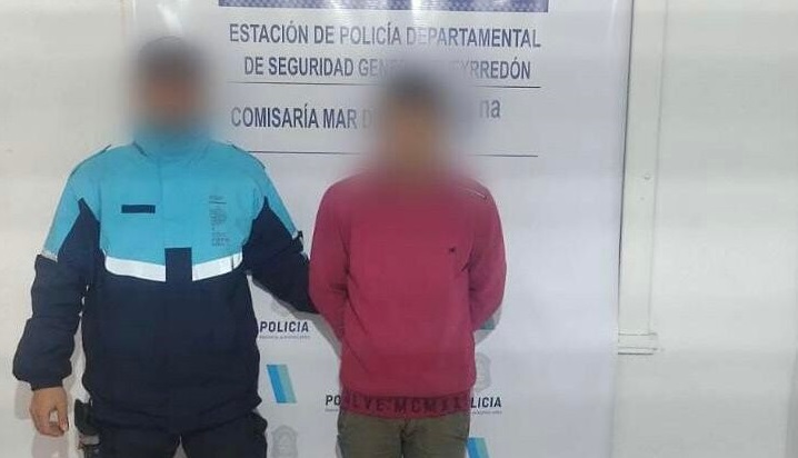 Julio César Bibbó (21) fue detenido este lunes.
