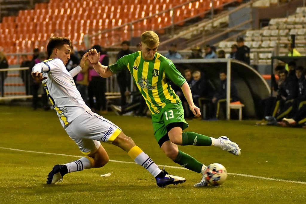 Nicolás Valentini jugó su mejor partido desde que está en Aldosivi.